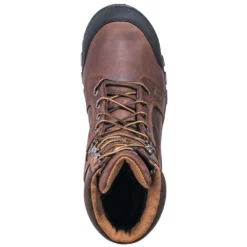 Carhartt Boots: Men's CMF8720 Brown Met Guard Waterproof 8-Inch Work Boots