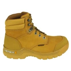 Carhartt Boots: Men's Wheat CMF6056 WP Work Boots -doublehboots shop carhartt cmf6056 o 001