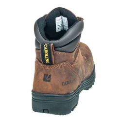 Carolina Boots: Men's Brown CA3526 Steel Toe Waterproof Slip-Resistant EH Boots -doublehboots shop carolina ca3526 b 01