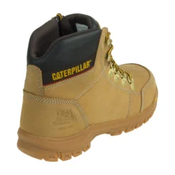Caterpillar Boots: Outline Wheat 6" 90801 Men's Steel Toe EH Boots -doublehboots shop cat 90801 0002 b