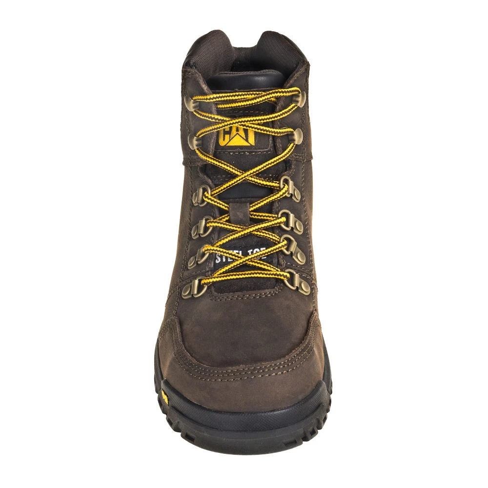 Caterpillar Boots: Men's P90803 Steel Toe EH Outline Seal Brown Work Boots 4 Caterpillar Boots: Men's P90803 Steel Toe EH Outline Seal Brown Work Boots - Image 2
