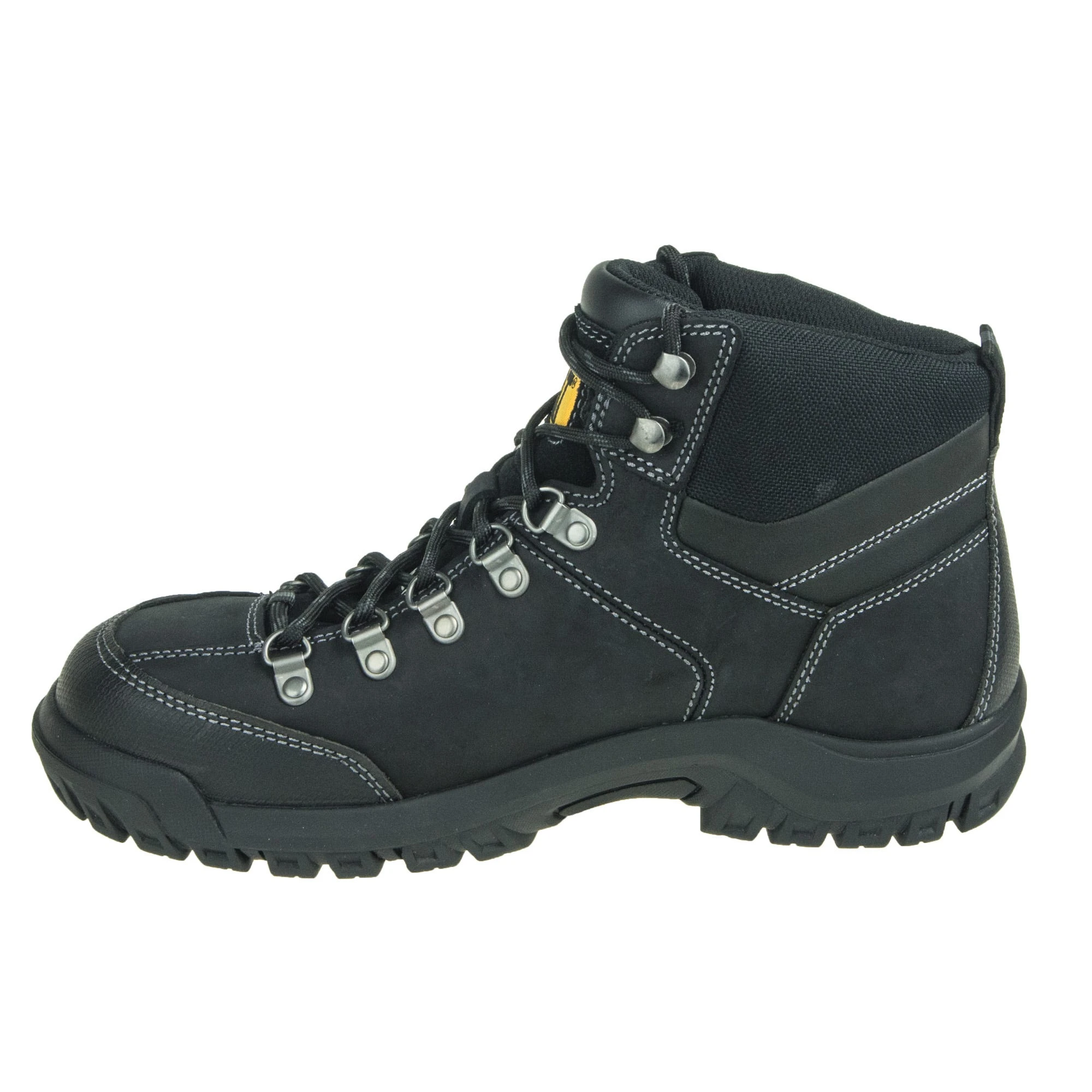 Caterpillar Boots: Men's Threshold 6" Steel Toe 90936 Black Work Boots 7 Caterpillar Boots: Men's Threshold 6" Steel Toe 90936 Black Work Boots - Image 5