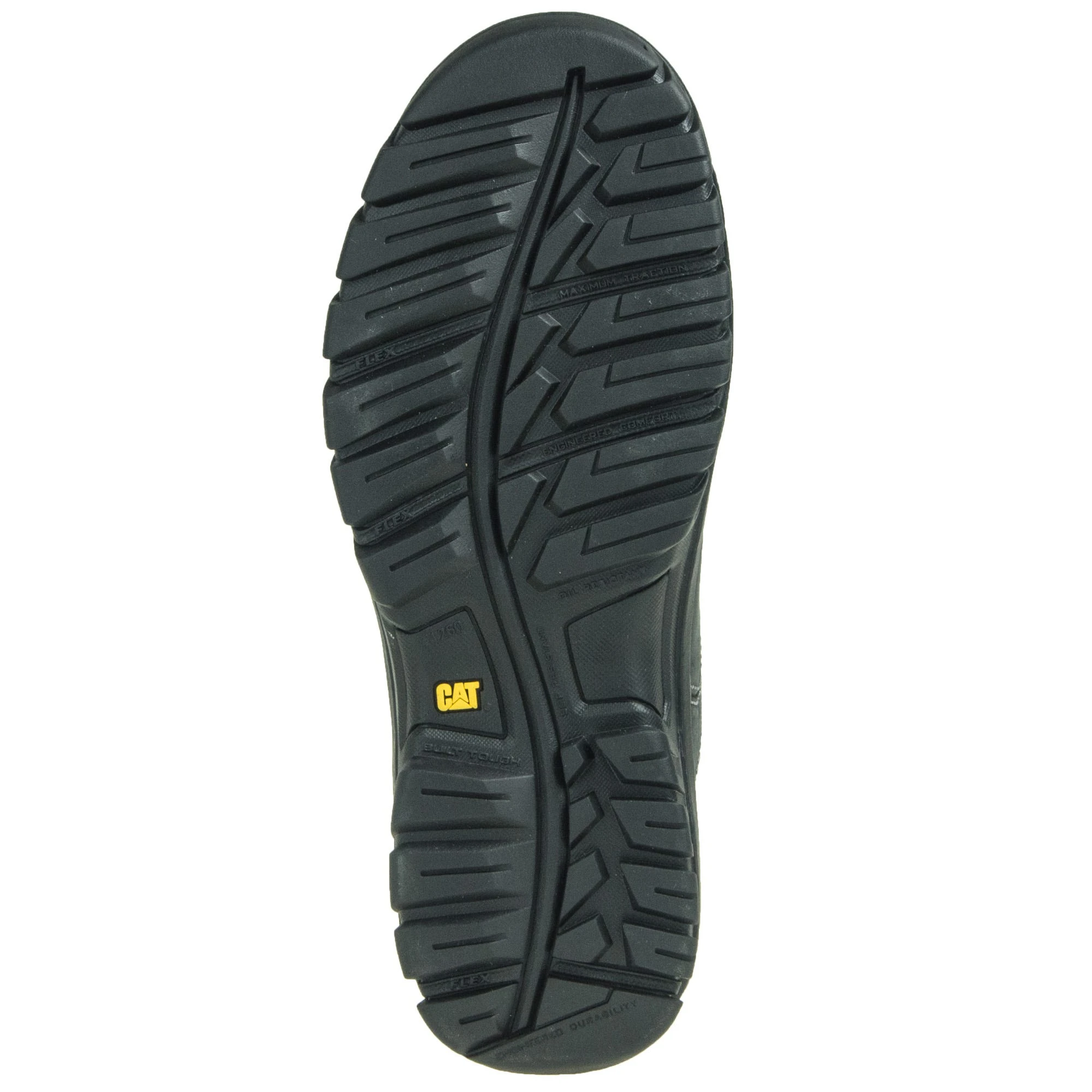 Caterpillar Boots: Men's Threshold 6" Steel Toe 90936 Black Work Boots 4 Caterpillar Boots: Men's Threshold 6" Steel Toe 90936 Black Work Boots - Image 2