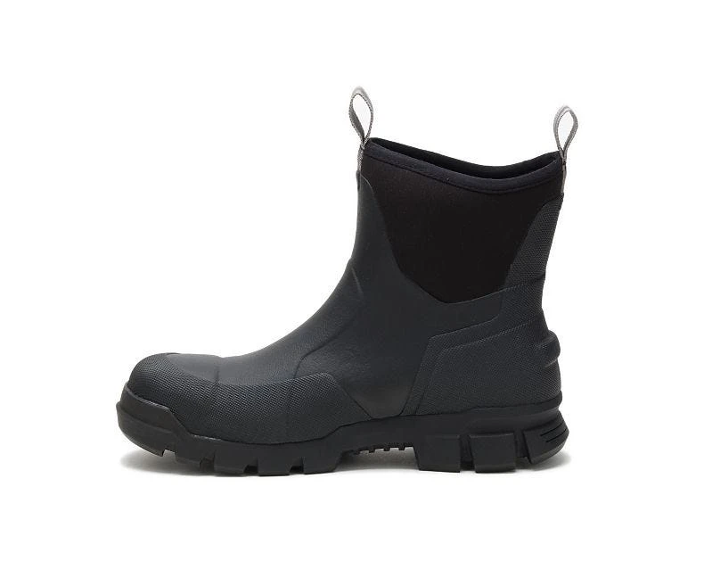 Caterpillar Boots: Unisex P724104 Black Stormers Waterproof Rubber Work Boot 5 Caterpillar Boots: Unisex P724104 Black Stormers Waterproof Rubber Work Boot - Image 3