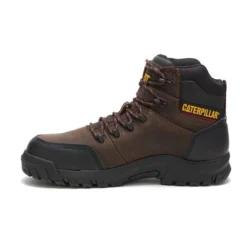 Caterpillar Boots: Men's P90977 Brown Resorption Composite Toe Waterproof Work Boot -doublehboots shop catm p90977 081519 s19 180
