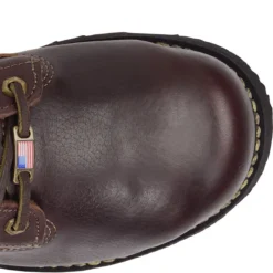 Carolina Boots: Men's CA517 Brown Steel Toe INT 2.0 Domestic Broad Toe Winged D3O Internal MetGuard Work Boot -doublehboots shop cla 005 ca517edit