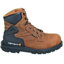 Carhartt Boots: Men's Safety Toe Waterproof Bison Harness Work Boots CMW6220 -doublehboots shop cmw6200st carhartto 01 1