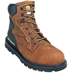 Carhartt Boots: Men's Safety Toe Waterproof Bison Harness Work Boots CMW6220 -doublehboots shop cmw6200st carharttp 01 1