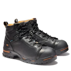 Timberland PRO Boots: Men's Endurance PR Black 47592 EH 6" Steel Toe Work Boots -doublehboots shop d2e03277168ec7e5c36a0cc3502e63440031284cedit