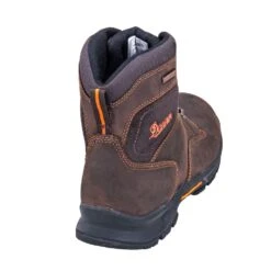 Danner Boots: Men's 12433 Waterproof EH Brown 6-Inch Slip-Resistant Boots 15 Danner Boots: Men's 12433 Waterproof EH Brown 6-Inch Slip-Resistant Boots -doublehboots shop danner 12433 b 01