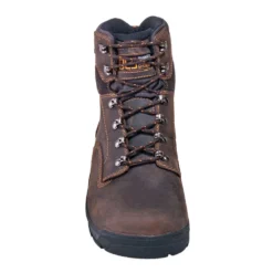 Danner Boots: Men's 12435 Waterproof Brown Leather Crafter Slip-Resistant Boots -doublehboots shop danner 12433 f 01 1