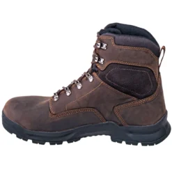 Danner Boots: Men's 12435 Waterproof Brown Leather Crafter Slip-Resistant Boots -doublehboots shop danner 12433 i 01 1