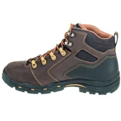 Danner Boots: Men's 13860 EH Brown Waterproof Composite Toe Vicious Work Boots -doublehboots shop danner 13858 i 01 1 1