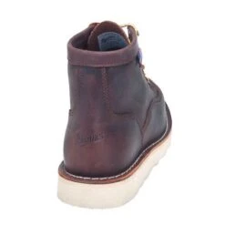 Danner Boots: Men's Brown 15552 EH American-Made Bull Run Boots -doublehboots shop danner 15552 b 01