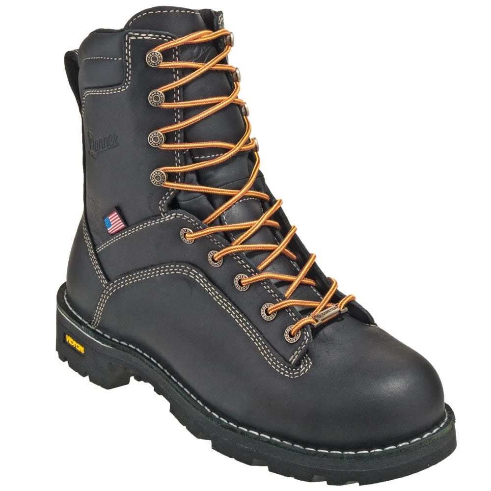 Danner Boots: Men's 17311 Black American-Made EH Waterproof Alloy Toe Boots 5 Danner Boots: Men's 17311 Black American-Made EH Waterproof Alloy Toe Boots - Image 3