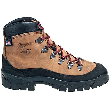 Danner Boots: Men's 37440 USA-Made Brown Waterproof Crater Rim Hiking Boots 6 Danner Boots: Men's 37440 USA-Made Brown Waterproof Crater Rim Hiking Boots - Image 4