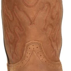 Double H Boots: Men's DH5143 Brown 10" Square Composite Toe Jacob Cowboy Boot -doublehboots shop dh5143 500xauto heel