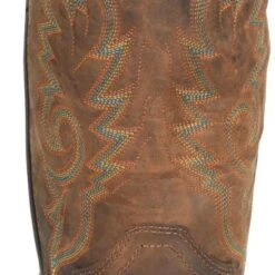Double H Boots: Men's DH5241 Brown Square Composite Toe 12" Elijah Workflex MAX Cowboy Boot -doublehboots shop dh5241 500xauto heel
