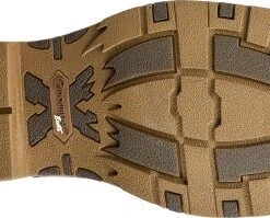 Double H Boots: Men's DH5241 Brown Square Composite Toe 12" Elijah Workflex MAX Cowboy Boot -doublehboots shop dh5241 500xauto outsole