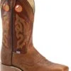 Double H Boots: Men's DH5400 Brown Square Steel Toe ICE Roper 13" Pull On Cowboy Boot 1 Double H Boots: Men's DH5400 Brown Square Steel Toe ICE Roper 13" Pull On Cowboy Boot -doublehboots shop dh5400 500xauto