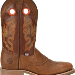 Double H Boots: Men's DH5400 Brown Square Steel Toe ICE Roper 13" Pull On Cowboy Boot 10 Double H Boots: Men's DH5400 Brown Square Steel Toe ICE Roper 13" Pull On Cowboy Boot -doublehboots shop dh5400 500xauto profile
