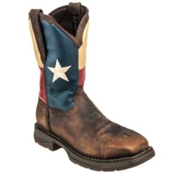Durango Boots: Men's Steel Toe DB021 EH Texas Flag Cowboy Boots 13 Durango Boots: Men's Steel Toe DB021 EH Texas Flag Cowboy Boots -doublehboots shop durango db 021 p 01