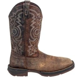 Durango Boots: Men's Brown Rebel DB4343 Steel Toe EH Cowboy Work Boots 12 Durango Boots: Men's Brown Rebel DB4343 Steel Toe EH Cowboy Work Boots -doublehboots shop durango db4343 o 01