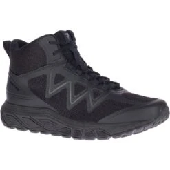 Bates Boots: Men's E01040 Black Rush Mid Tactical Athletic Work Boot