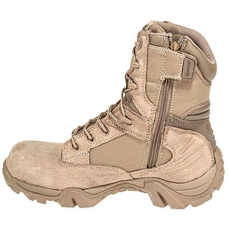 Bates Boots: Men's Tan EH 2276 Water-Resistant Composite Toe Military Boot 5 Bates Boots: Men's Tan EH 2276 Water-Resistant Composite Toe Military Boot - Image 3