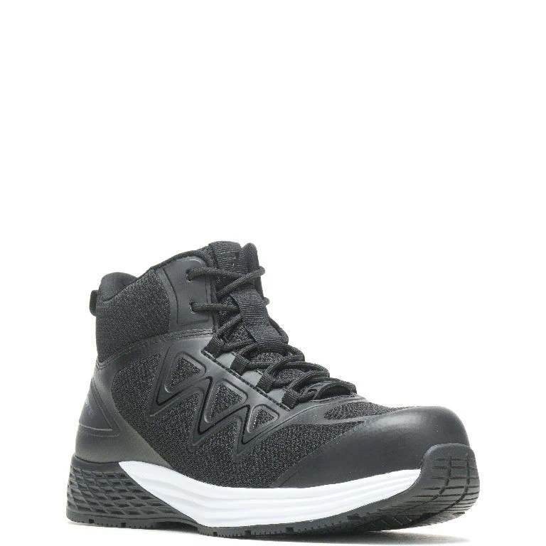 Bates Boots: Men's E09100 Black Composite Toe Rush Mid Work Boot 3 Bates Boots: Men's E09100 Black Composite Toe Rush Mid Work Boot