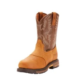 Ariat 10001191 Men's Composite Toe Workhog Cowboy Boots -doublehboots shop f18 mns workhog pullon ct simmons 10001191 front