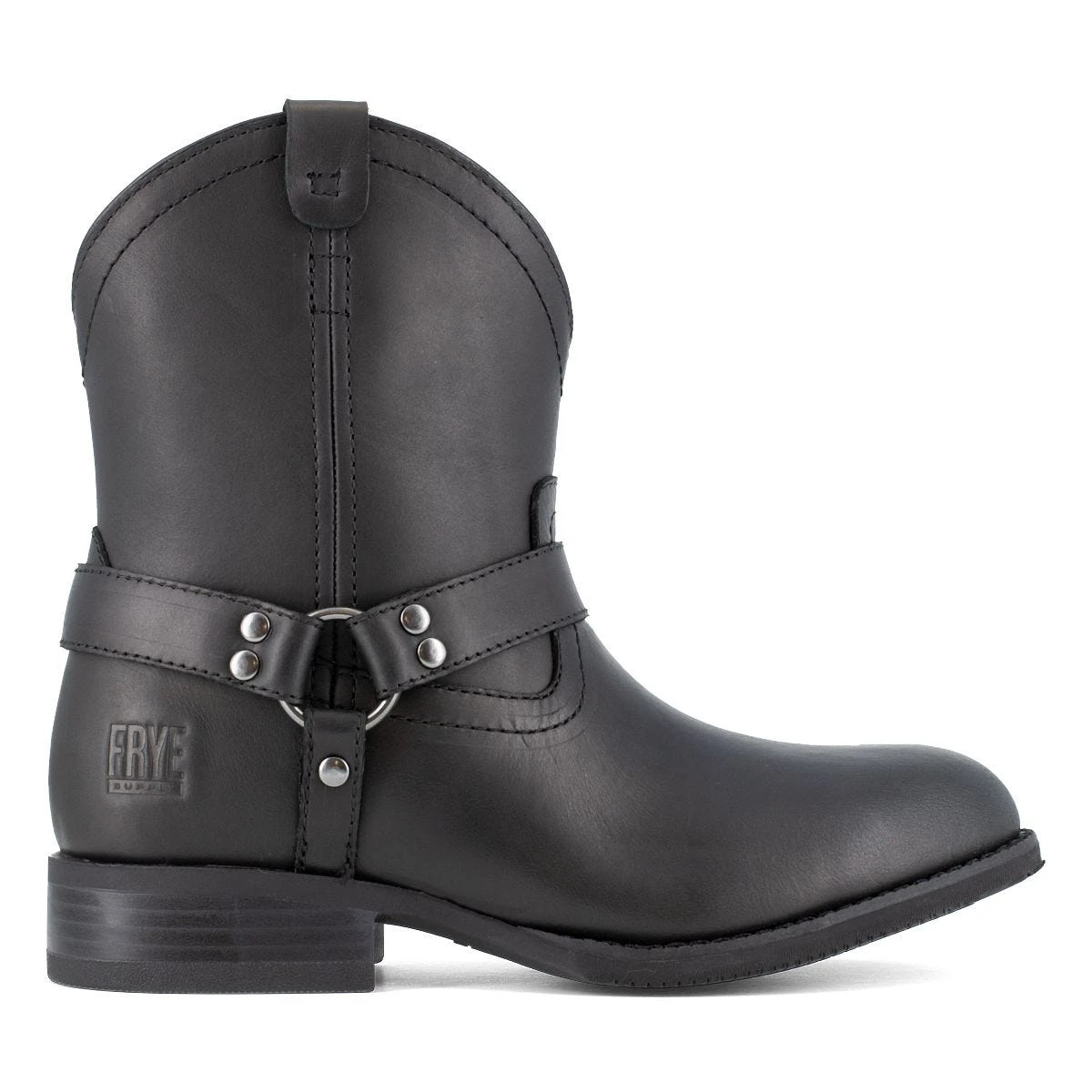 Frye Supply Boots: Women's FR40601F Black Steel Toe Safety-Crafted Harness Work Boot 4 Frye Supply Boots: Women's FR40601F Black Steel Toe Safety-Crafted Harness Work Boot - Image 2