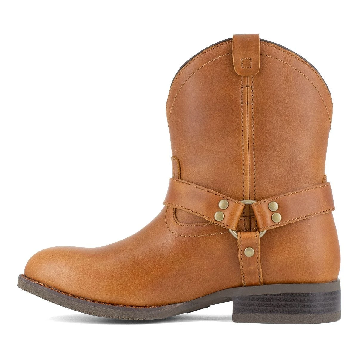 Frye Supply Boots: Women's FR40602F Brown Steel Toe Safety-Crafted Harness Work Boot 6 Frye Supply Boots: Women's FR40602F Brown Steel Toe Safety-Crafted Harness Work Boot - Image 4