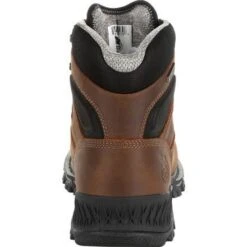 Georgia Boot GB00284 Men's Brown 6" Composite Toe Rumbler Boots -doublehboots shop gb00284 4 large
