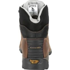 Georgia Boots: Men's GB00312 Brown EH Plain Toe Eagle One Waterproof Boots 11 Georgia Boots: Men's GB00312 Brown EH Plain Toe Eagle One Waterproof Boots -doublehboots shop gb00312 4 large