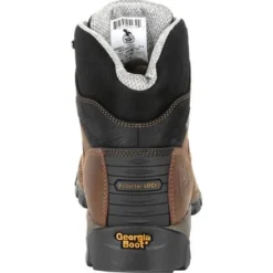 Georgia Boots: Men's GB00313 Brown EH Steel Toe Eagle One Waterproof Work Boots -doublehboots shop gb00313 4 large