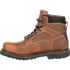 Georgia Boots: Men's GB00316 Brown Waterproof Georgia Giant Revamp Boots 10 Georgia Boots: Men's GB00316 Brown Waterproof Georgia Giant Revamp Boots -doublehboots shop gb00316 5 large