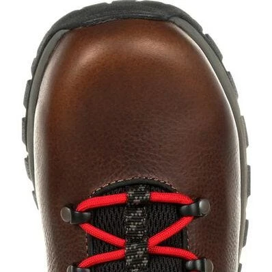 Georgia Boots: Men's GB00397 Brown Black Eagel Trail Waterproof Alloy Toe Hiker Work Boot 5 Georgia Boots: Men's GB00397 Brown Black Eagel Trail Waterproof Alloy Toe Hiker Work Boot - Image 3