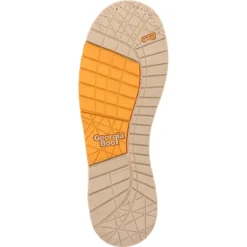 Georgia Boots: Men's GB00593 Brown Plain Toe AMP LT Wedge Waterproof Lace To Toe Work Boot 15 Georgia Boots: Men's GB00593 Brown Plain Toe AMP LT Wedge Waterproof Lace To Toe Work Boot -doublehboots shop gb00593 outsole