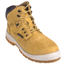 Genuine Grip Boots: Men's 6052 Composite Toe Waterproof Non-Metallic Wheat EH Work Boots -doublehboots shop genuine grip 6052 p 01