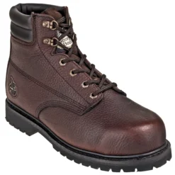 Georgia Boots: Waterproof G6174 Brown Steel Toe EH Men's 6-Inch Oiler Work Boots 11 Georgia Boots: Waterproof G6174 Brown Steel Toe EH Men's 6-Inch Oiler Work Boots -doublehboots shop georgia g6174 p 01