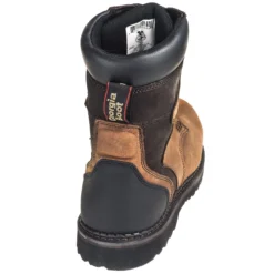 Georgia Boots: Waterproof Steel Toe EH G9334 Men's Dark Brown Brookville Work Boots -doublehboots shop georgia g9334 b 01