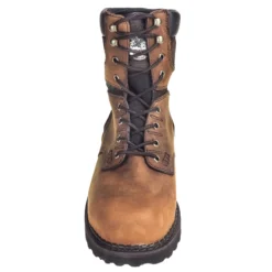 Georgia Boots: Waterproof Steel Toe EH G9334 Men's Dark Brown Brookville Work Boots -doublehboots shop georgia g9334 f 01