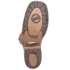 Double H Boots: Men's DH3567 Brown USA-Made Square Steel Toe EH Work Boots -doublehboots shop hh dh3567 s 01