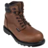 Iron Age Boots: Men's Brown IA0160 Composite Toe Waterproof Non Metal Work Boots -doublehboots shop ia0160 1