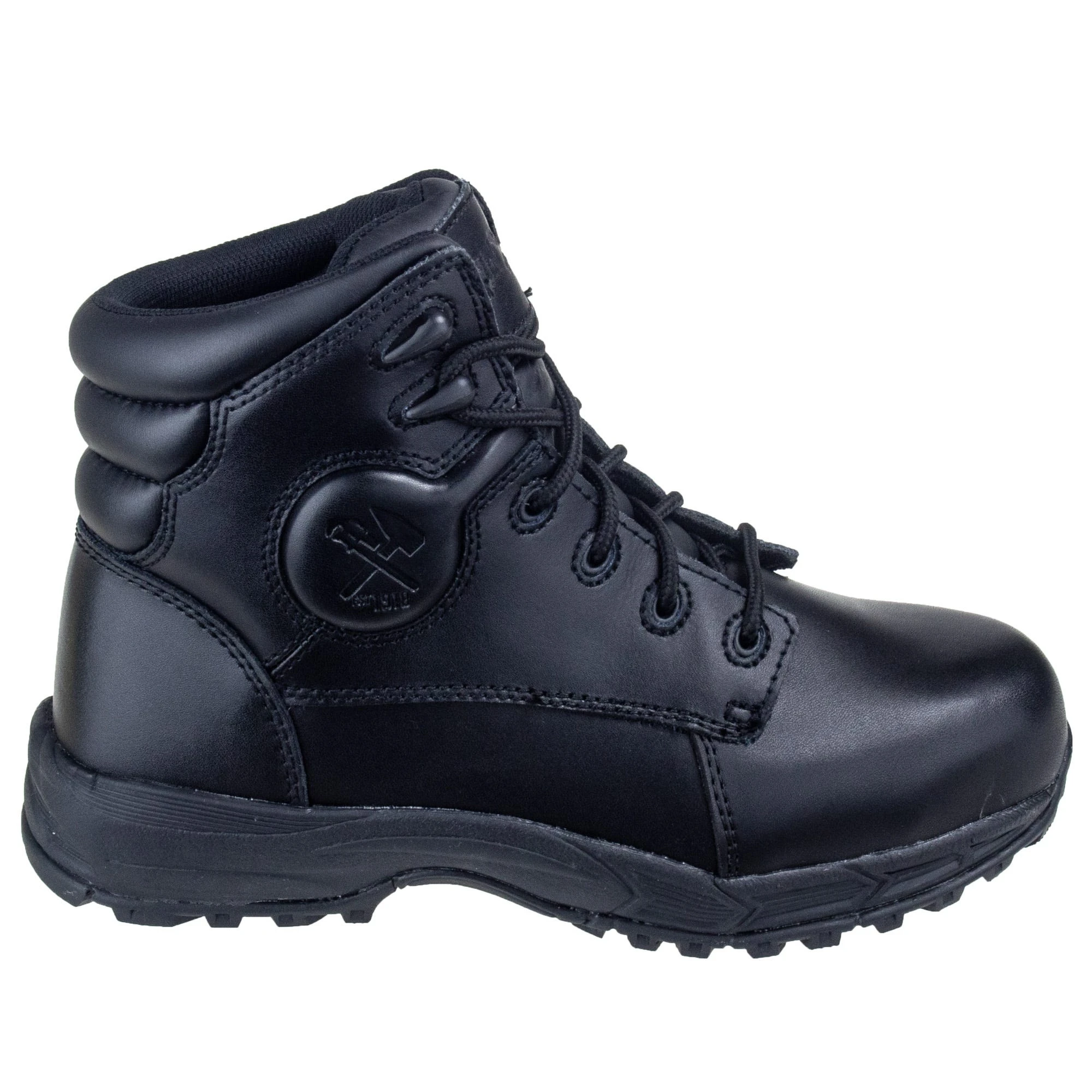 Iron Age Boots: Men's Black Steel Toe Leather Work Boots IA5150 4 Iron Age Boots: Men's Black Steel Toe Leather Work Boots IA5150 - Image 2