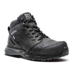 Timberland Pro Boots: Women's A21QA Black Grey Reaxion Composite Toe Waterproof Hiker 11 Timberland Pro Boots: Women's A21QA Black Grey Reaxion Composite Toe Waterproof Hiker -doublehboots shop image a21qablk 550 550