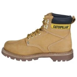 Caterpillar Boots: Men's 70042 Tan 6 Inch Welted Work Boots -doublehboots shop image 50171