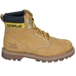 Caterpillar Boots: Men's 70042 Tan 6 Inch Welted Work Boots -doublehboots shop image 50172