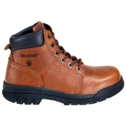Wolverine Boots: Men's 4713 Steel Toe Slip Resistant Work Boots -doublehboots shop image 50487